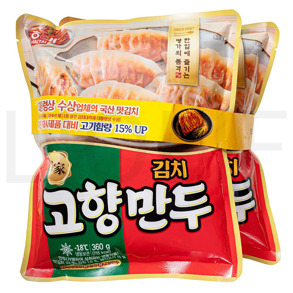 명가 김치 고향만두 (냉동) 360g 2개 : SUPER SALE