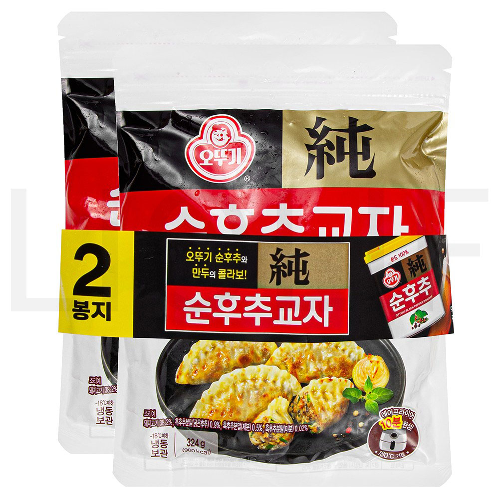 오뚜기 순후추 교자 (냉동) 324g 2개 : SUPER SALE