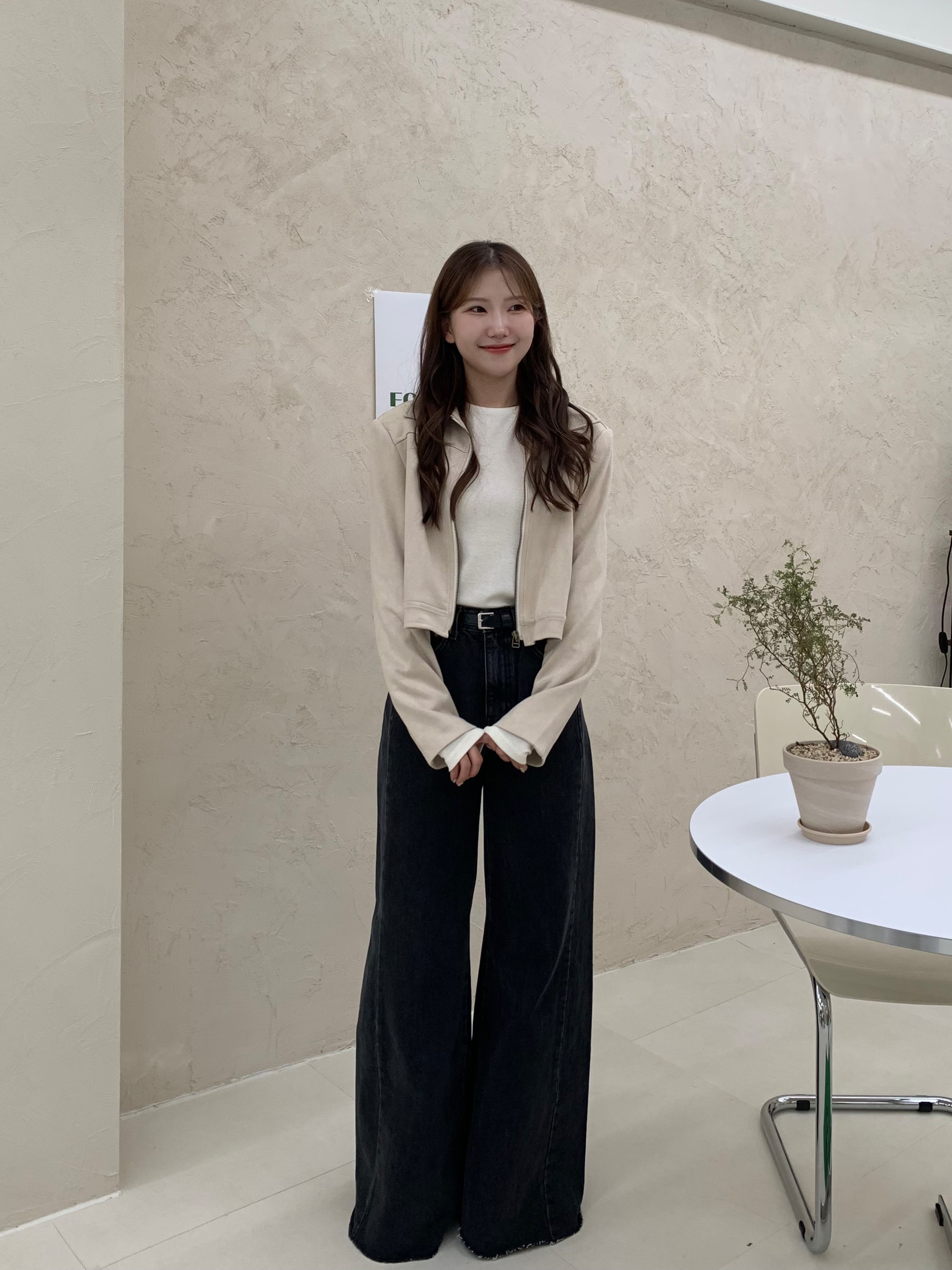스웨이드크롭자켓 : 아워시즌클로젯