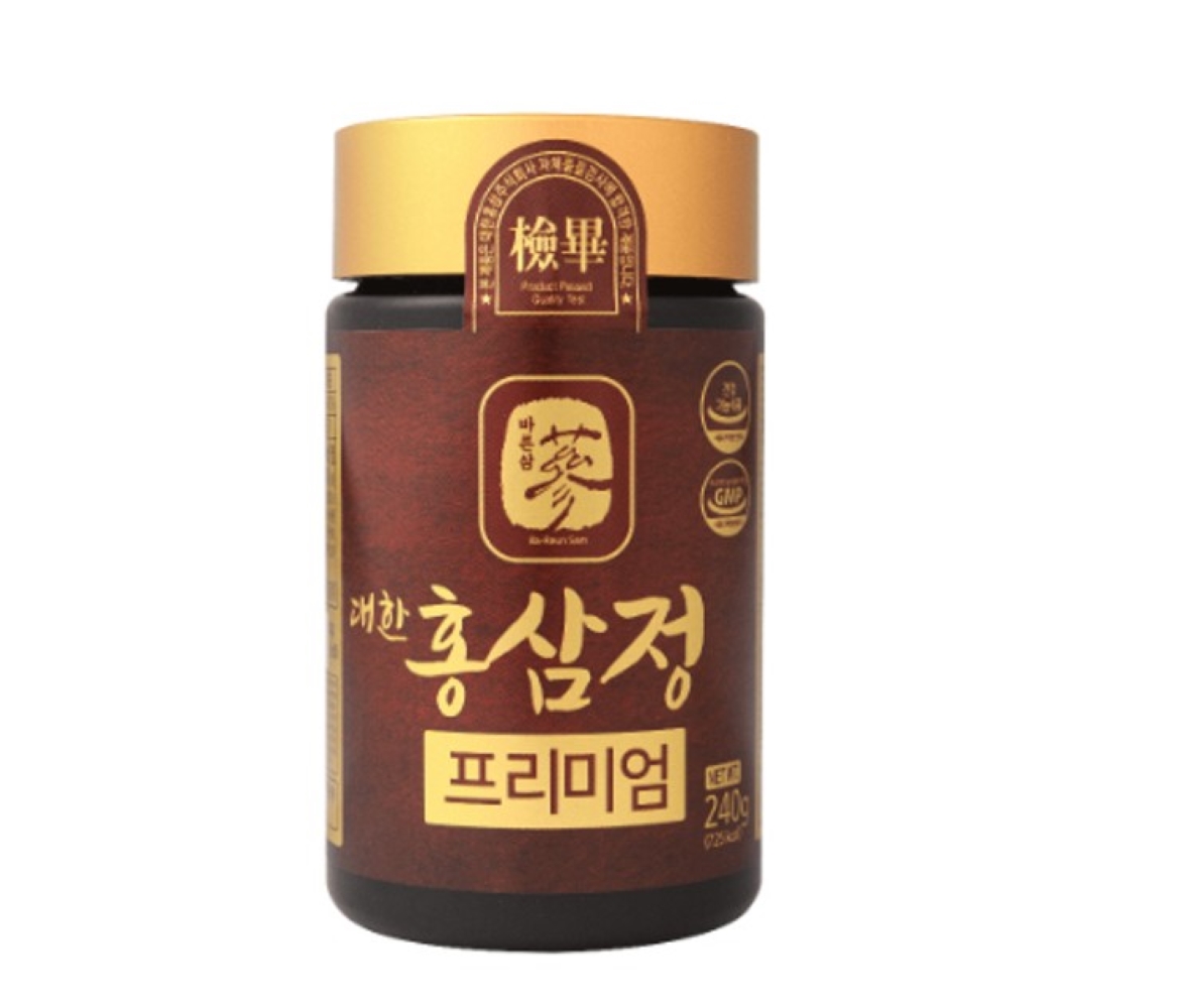 대한 홍삼정 프리미엄 4P (240g X 4) ★6년근 홍삼 ★충남금산 ★프리미엄 홍삼의 진수 : 파낙스