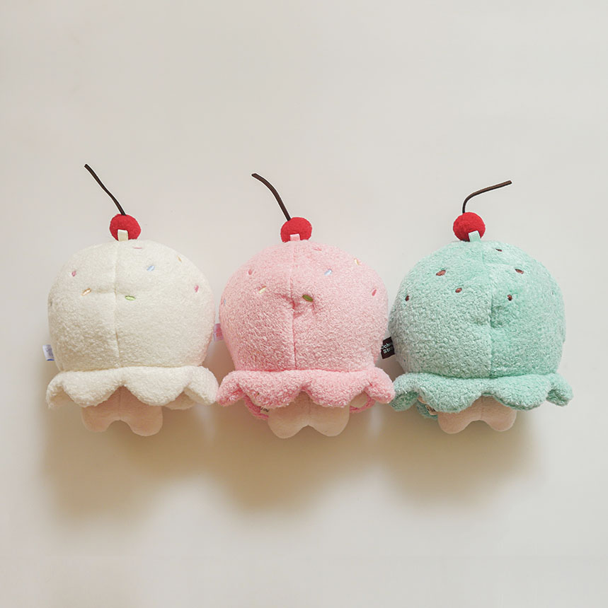 10cm 요거트 아이스크림 인형옷 컵케이크 머핀 모자 체리 무속성 아이돌 소품 솜깅이 악세사리 민트초코 룩업 꾸미기 : 선희상점