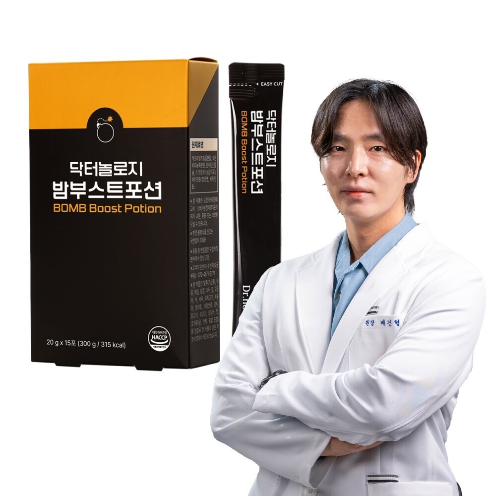 닥터놀로지 밤부스트포션 블랙마카 시트루 아르기닌 시트룰린 아연 야관문 활력 20g x 15포 : 닥터놀로지