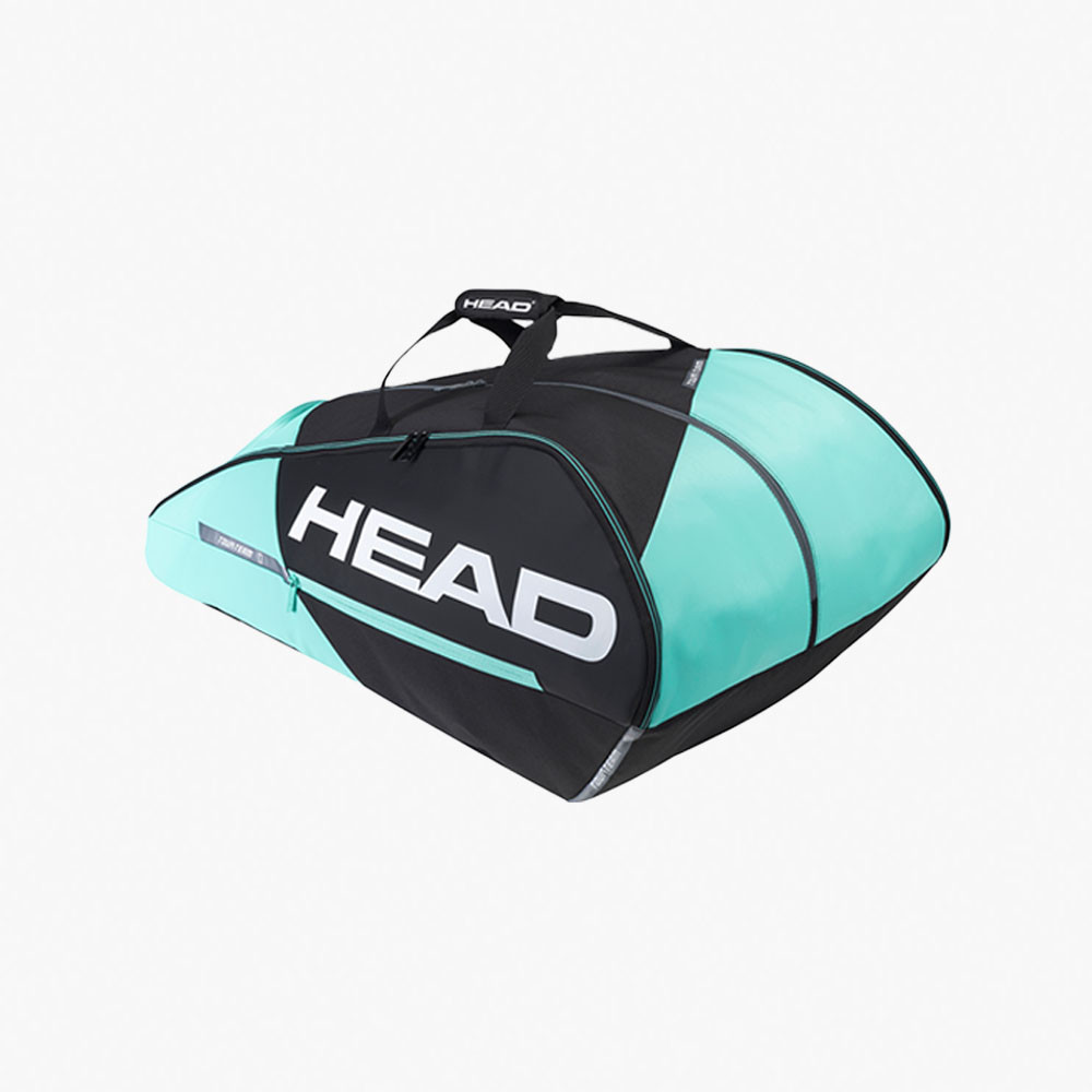 (무배)HEAD 헤드 투어 팀 라켓가방 12R 블랙 민트 3단 테니스가방 283422 : 조테니스