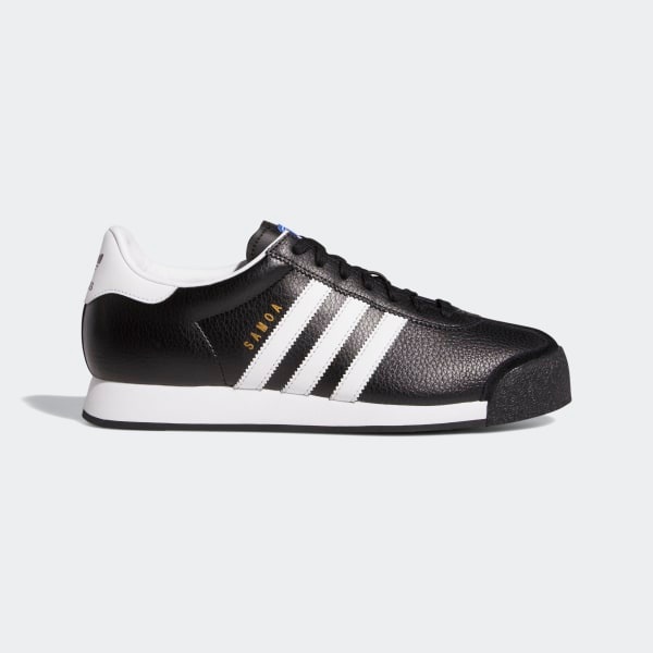 [늘정품] 아디다스 Adidas 스니커즈 SAMOA SHOES Lifestyle 사모아 슈즈 Core Black / Cloud White / Gold Metallic 019351 : BrandFlow