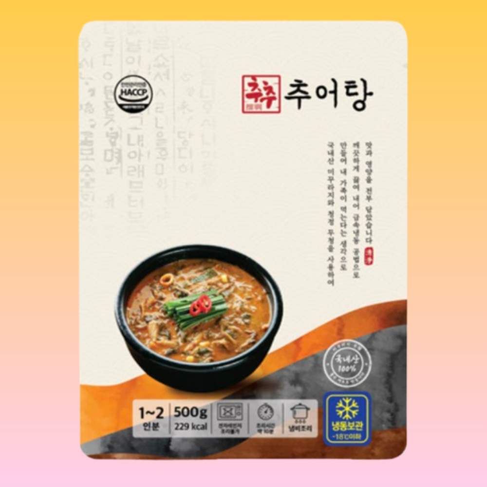 추추 추어탕 조방식품 500g : 너비상회