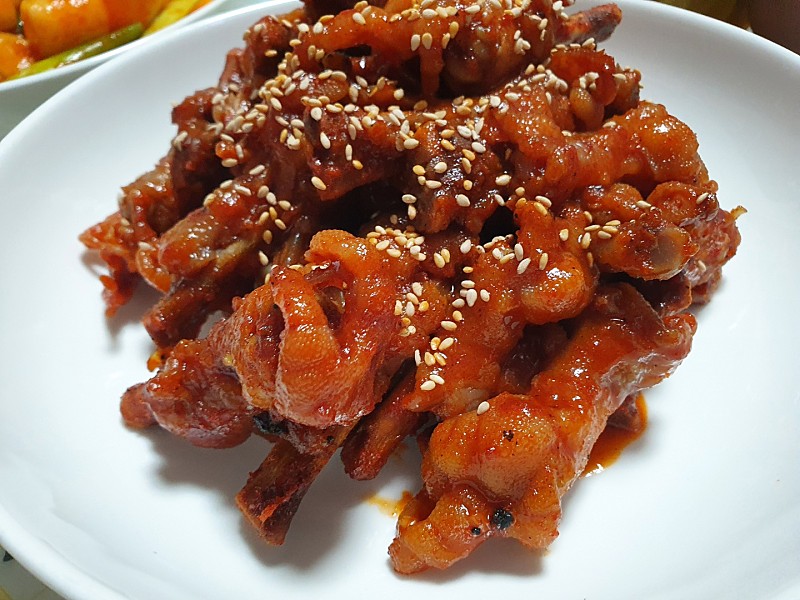 매운 튤립 닭발 불닭발 : 마이찡오