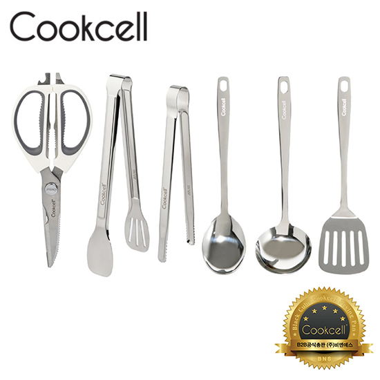 [Cookcell] 쿡셀 키친툴 6종 세트(가위) : 브랜드프리미엄아울렛