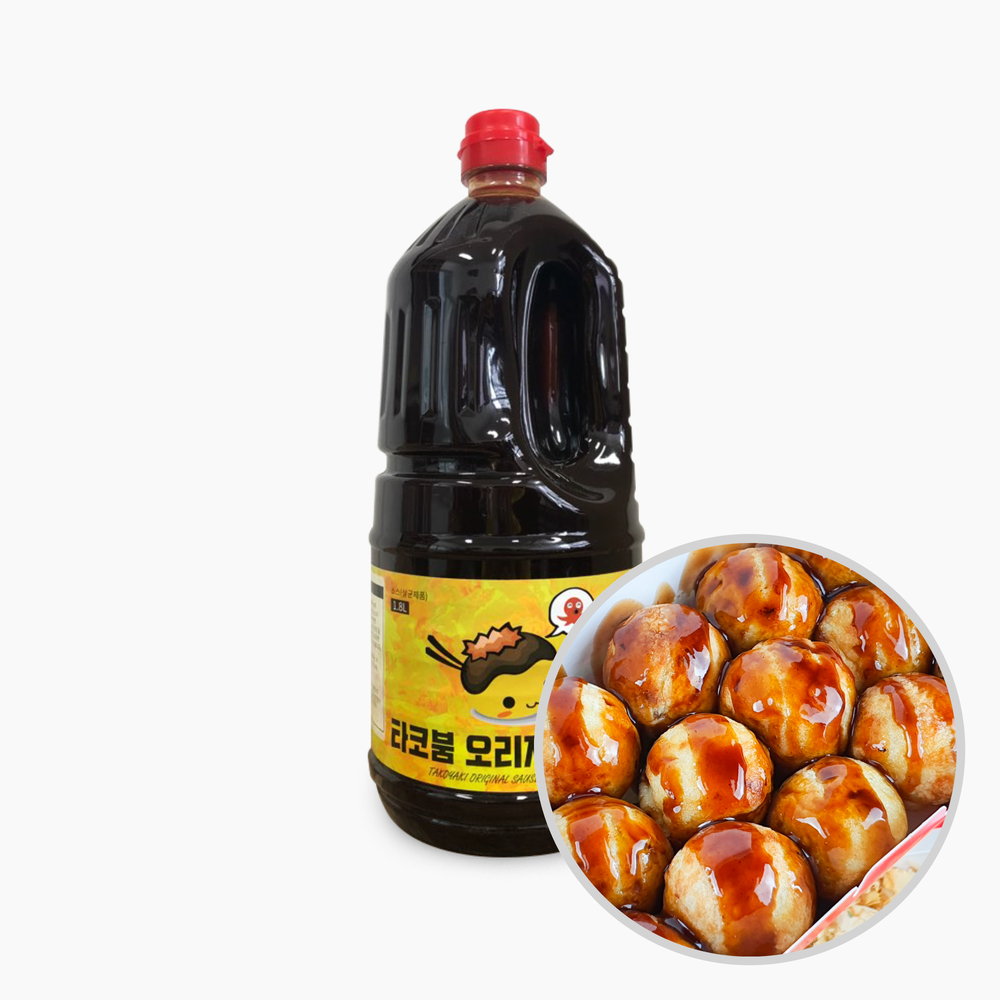 타코붐 타코야끼 소스 1.8l, 1개 : 맛붐