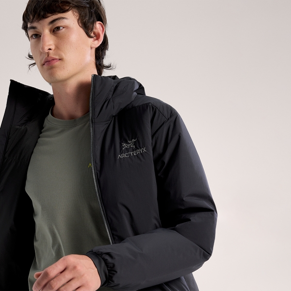 ARC`TERYX 24FW 아톰 후디 맨 (AJOFMX7487/BLK) (ATOM HOODY M) : SS-DOUBLE