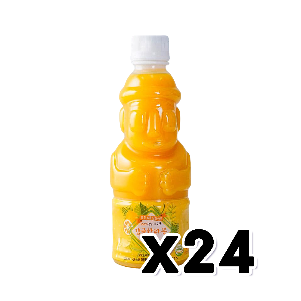 제주향 감귤한라봉주스 페트음료 330ml x 24개 : 트렌디푸드샵