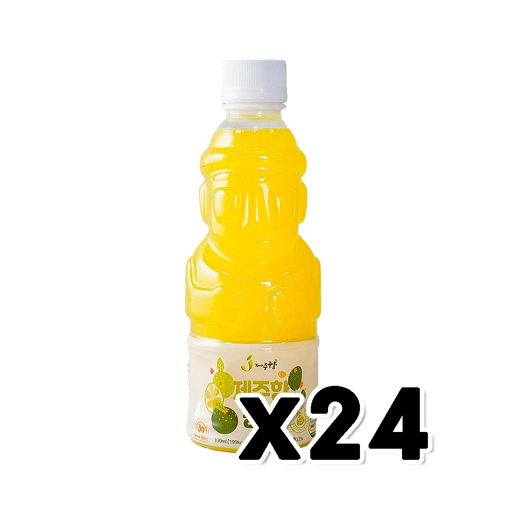 제주향 청귤주스 페트음료 330ml x 24개 : 트렌디푸드샵