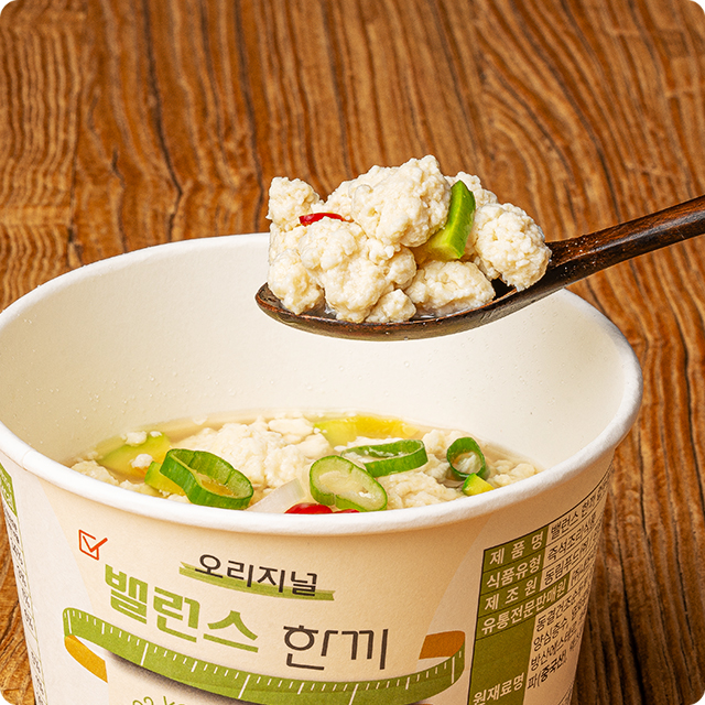 핵이득 마켓 밸런스 한끼 짬뽕순두부 김치순두부 순두부 25g 6개입 : 핵이득마켓