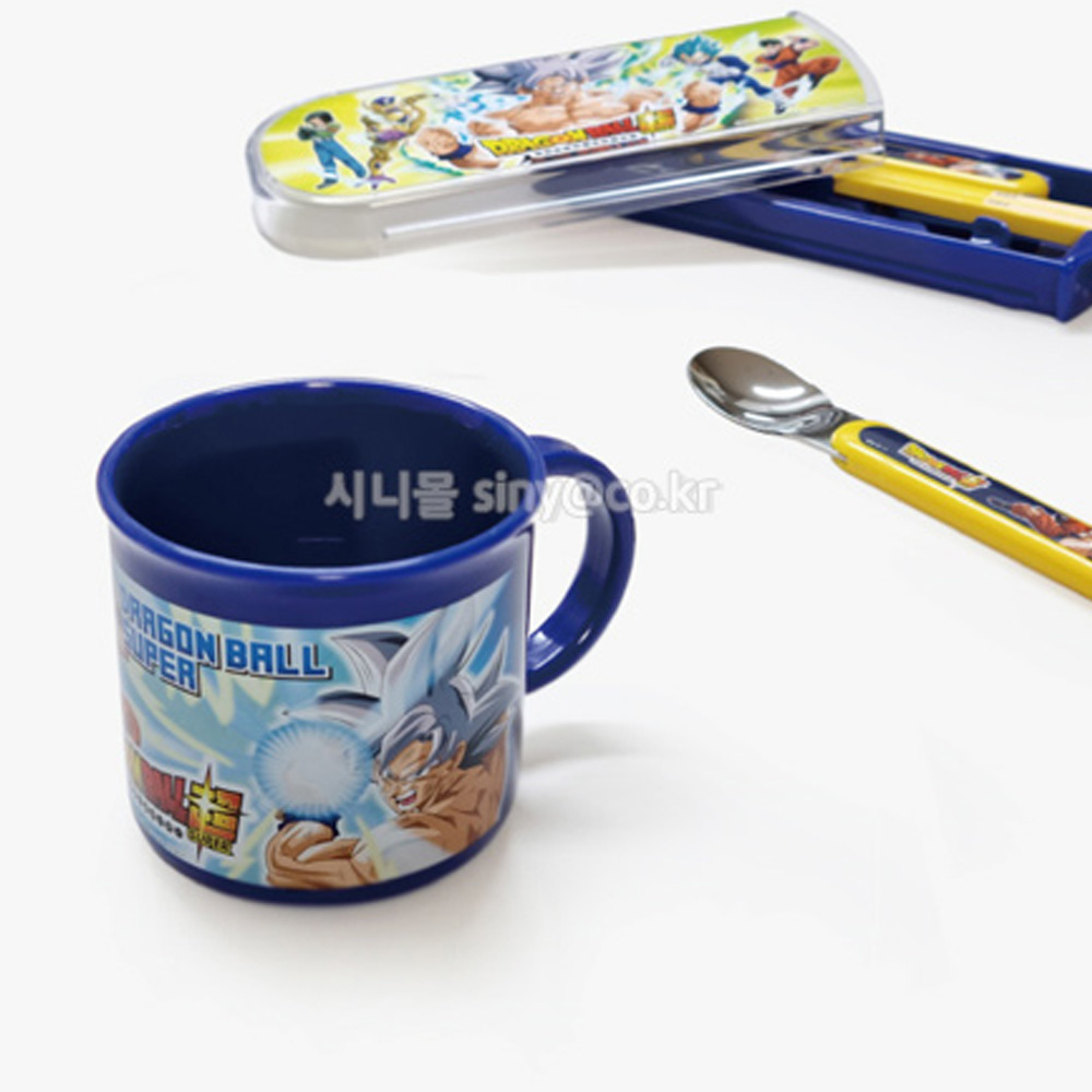 드래곤볼 유아컵 200ml 핸들컵 아기 물컵 플라스틱 양치컵 어린이집 캐릭터 : 아가천사