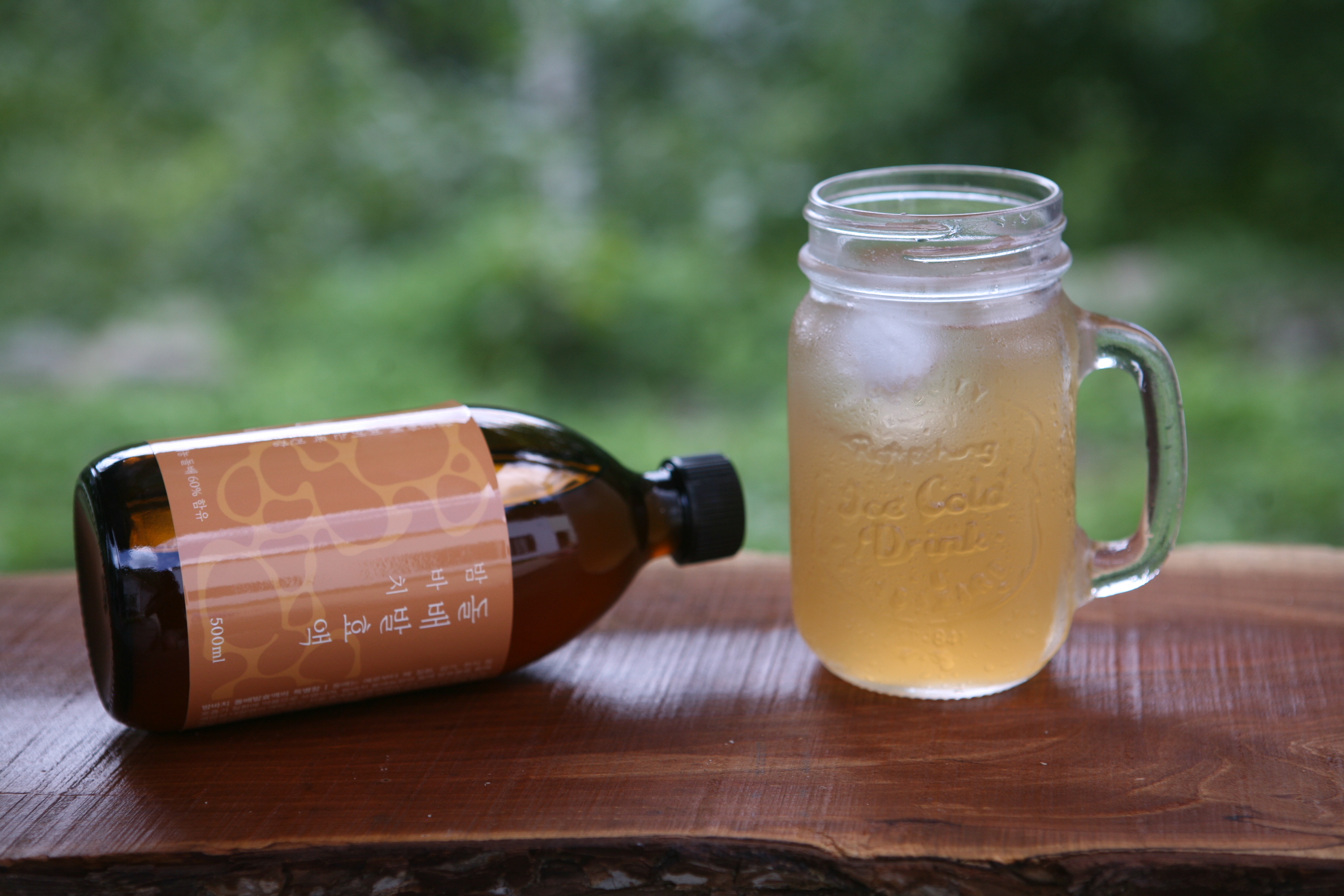 밤바치 돌배 발효액 500ml 돌배즙 : 밤바치농장