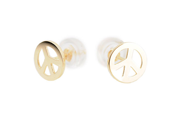 M158-18K GOLD 평화. : 남성쥬얼리 훅스