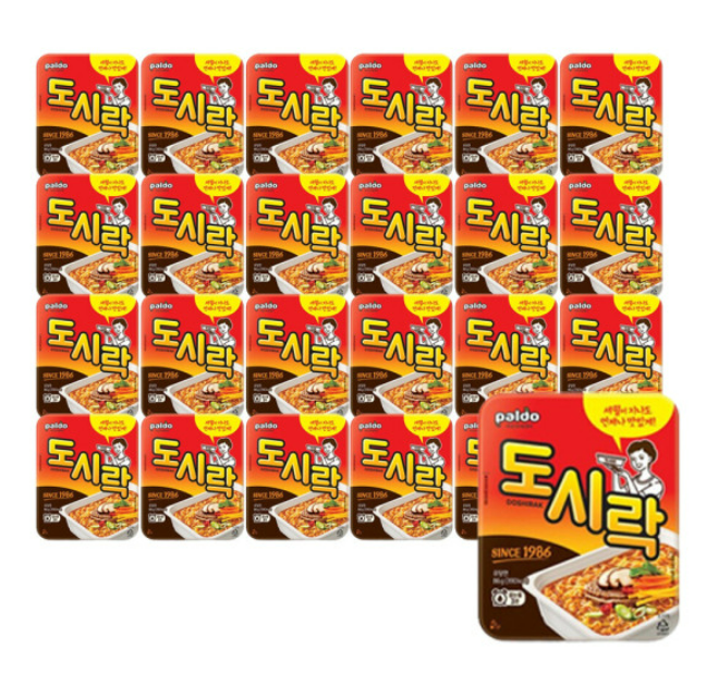 도시락 컵라면 24개입(BOX) : 수수플렉스
