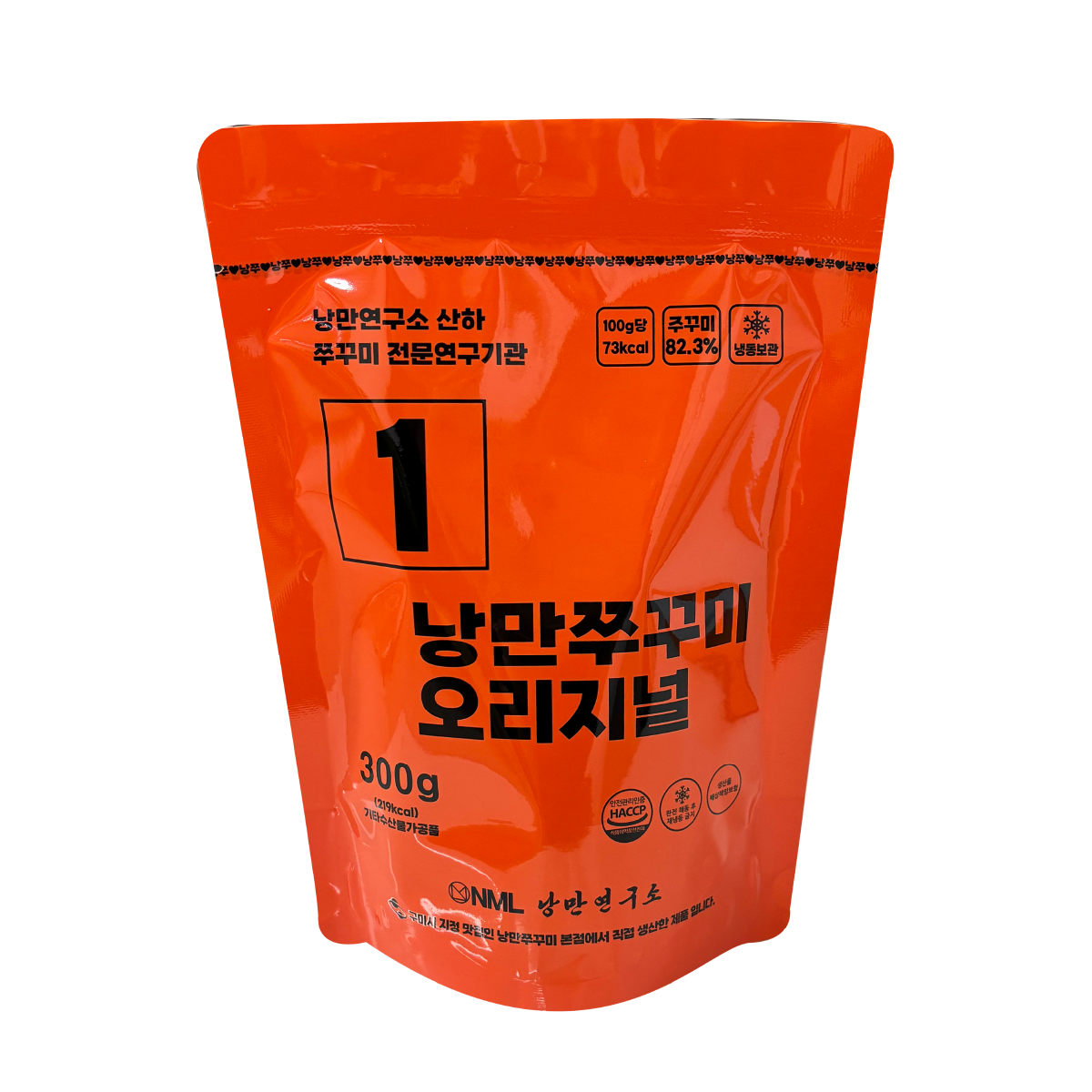 낭만쭈꾸미 1번 오리지널 양념 쭈꾸미 간편 밀키트 캠핑 저칼로리 혼밥 혼술 음식 요리 300g : 낭만연구소