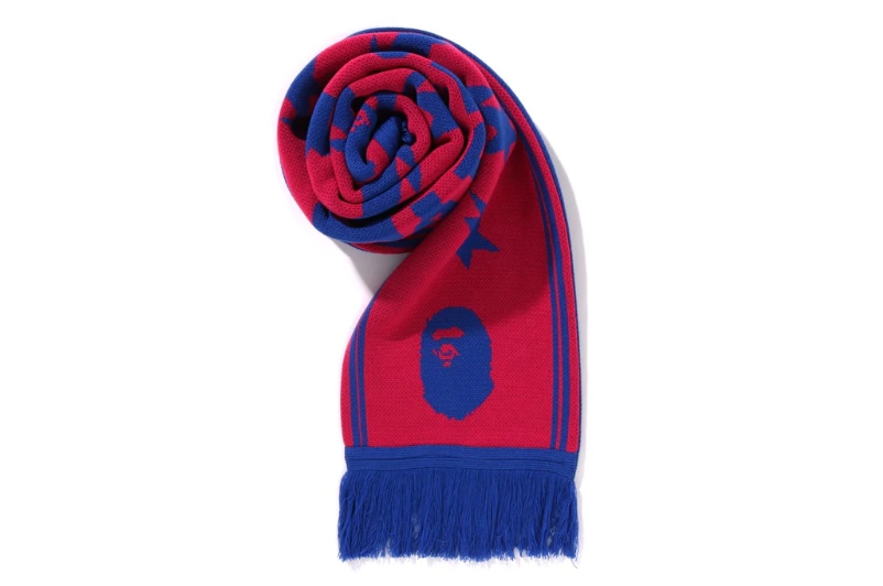 [베이프정품] 베이프 자카드 베이프 로고 롱 스카프 머플러 목도리 JACQUARD BAPE LOGO LONG SCARF : 재팬베이프스토어