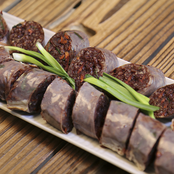 수암 야채순대 2kg 국내제조 성일식품 냄새없는 깔끔한 순대 업소용 대용량 HACCP : 쭌팩