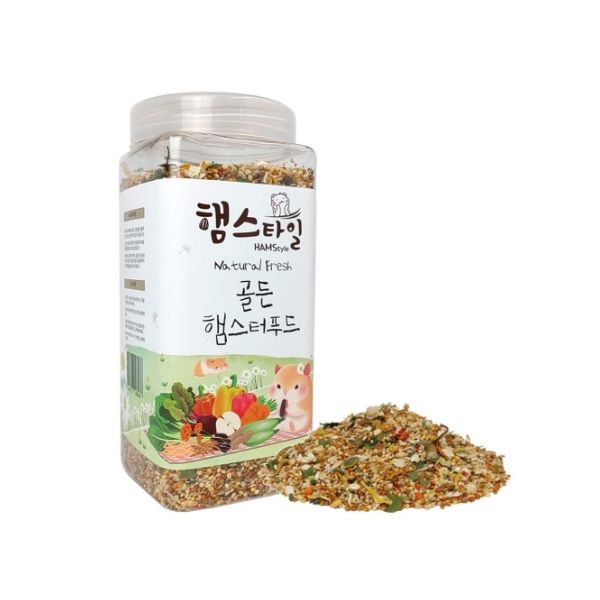 햄스타일 네츄럴 후레쉬 골든 햄스터푸드 650g 1개 : 직구에 미치다