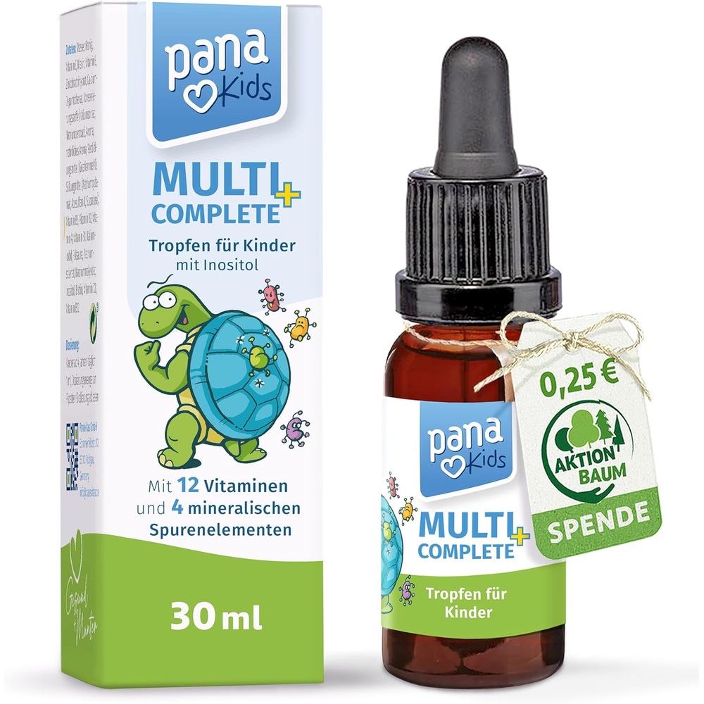 파나키즈 독일영양제 멀티컴플리트+ 어린이 종합 비타민 드롭 30ml : 해외직구센터