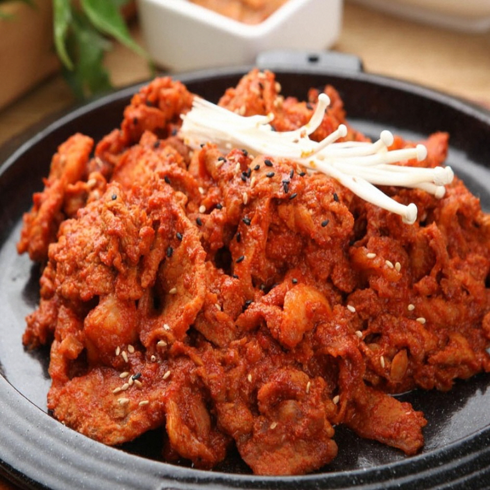 태양 수제 숙성소스 중독성 매콤 빨간 제육 볶음 250g : 지와이스토리