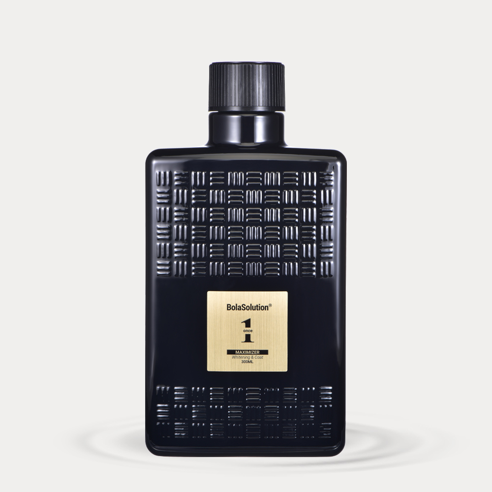 볼라솔루션 원스 300ml ONCE 화이트닝&코트 물왁스 페인트클리너를 한번에 클렌저 광택 코팅제 세트 : 볼라솔루션