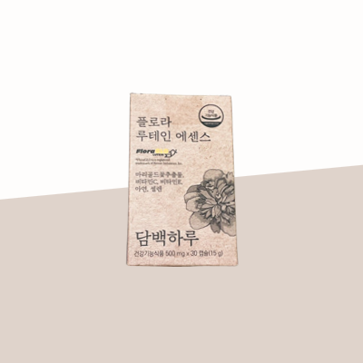 [1개월분] 담백하루 플로라 루테인 에센스 (1박스) : 건강네이처팜