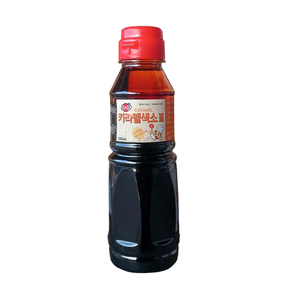 동방식품 카라멜색소 240ml 카라멜소스 : 아람유통