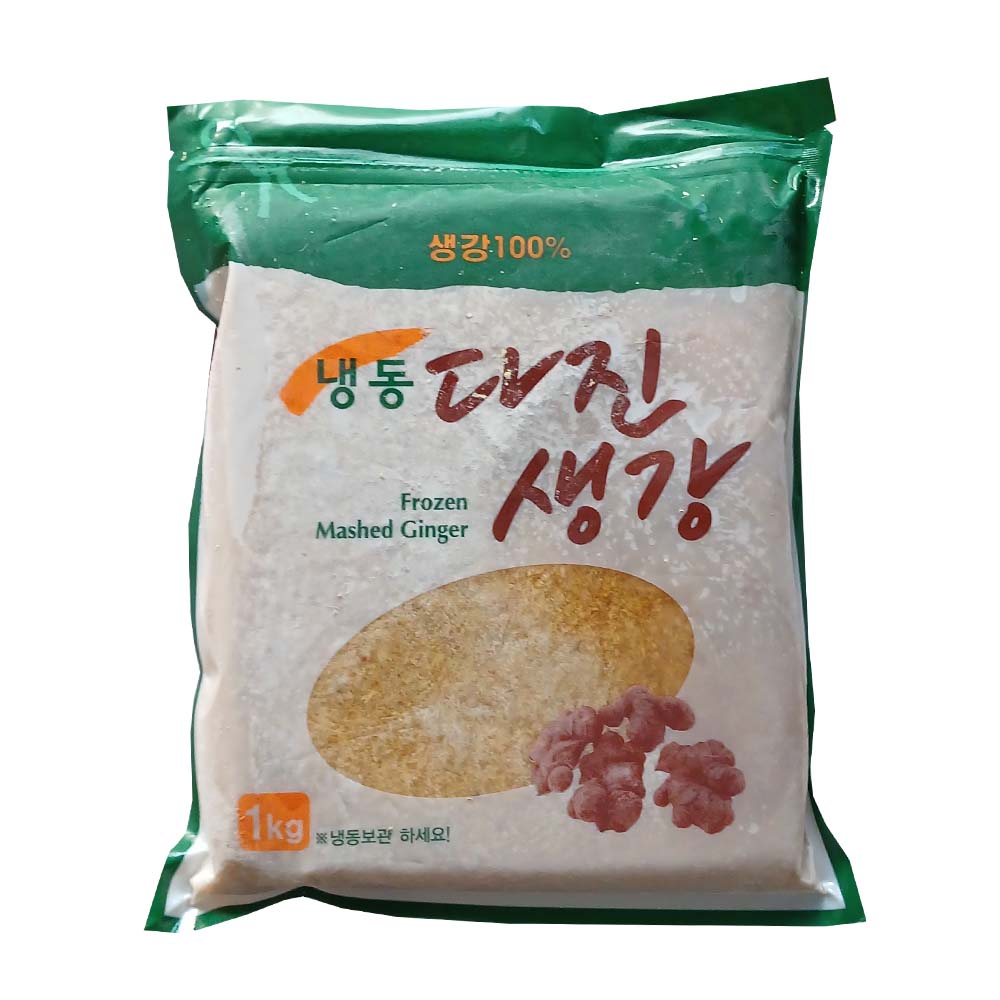 태흥식품 냉동 다진생강 국내산 1kg 국산 다진생강 : 아람유통