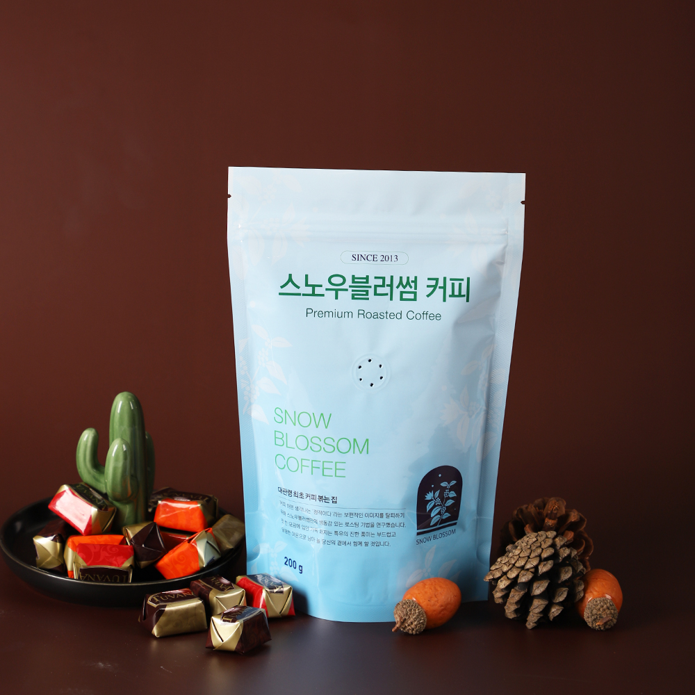 예멘 모카 마타리 로스팅원두 스노우블러썸커피 200g : 스노우블러썸