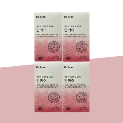 [4개월분] 닥터린 인케어 리스펙타 프로바이오틱스 (4박스) : 건강네이처팜