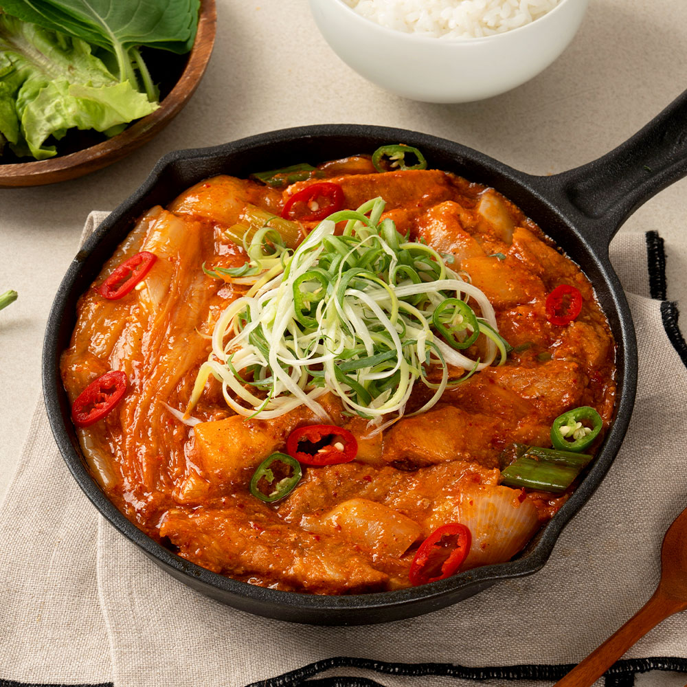 [OEM문의] 김치 삼겹살 두루치기 280g, 1개 : 다있소정육점