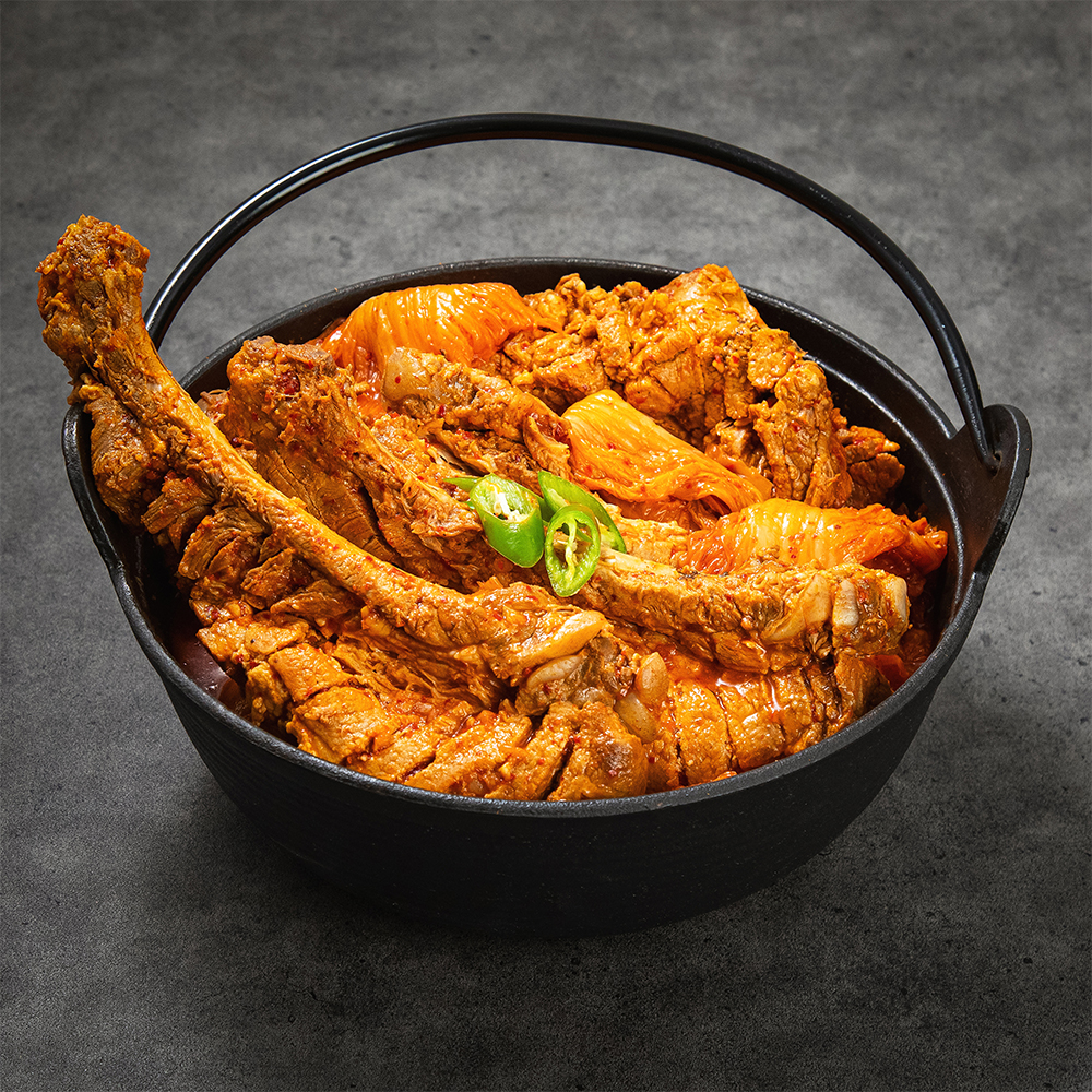30년 전통 얼큰 공룡갈비 김치찜 : 최고명찬