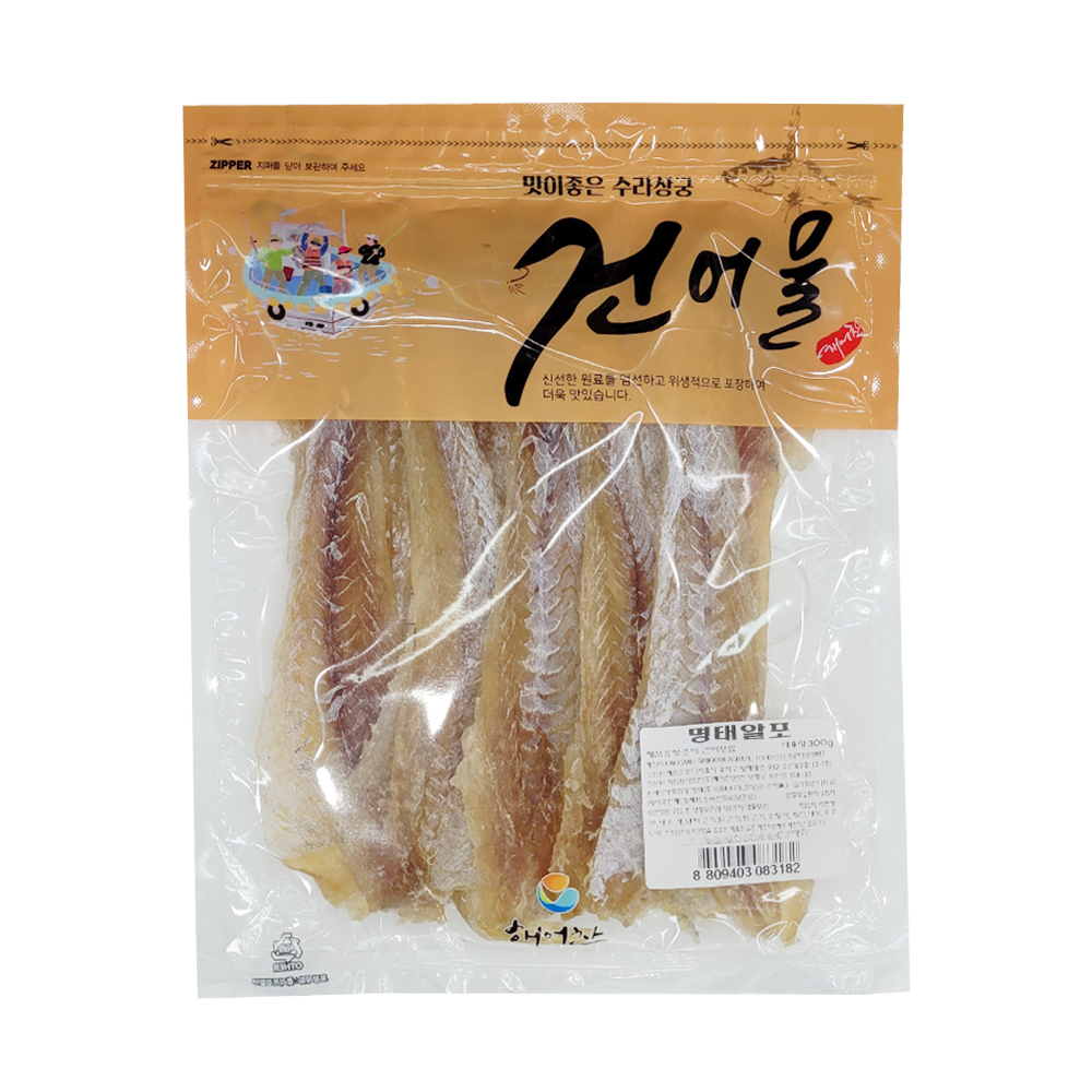 해어찬 수라상궁 건어물 명태알포 300g (8809403083182) : 서울서남부농협하나로마트