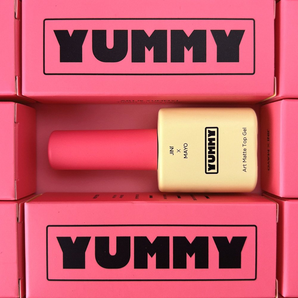 요고마요 JINI X MAYO 야미 아트 매트탑젤 10g : 네일데코
