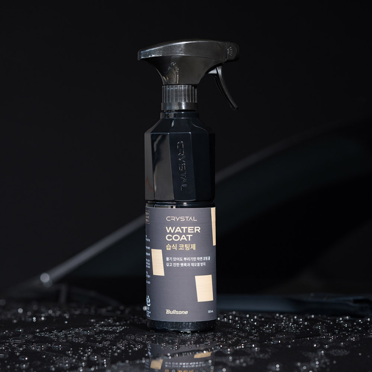 [불스원] 뉴 크리스탈 초간편 습식코팅제 물왁스 광택코팅제 세차용품 500ml : Bullsone공식몰