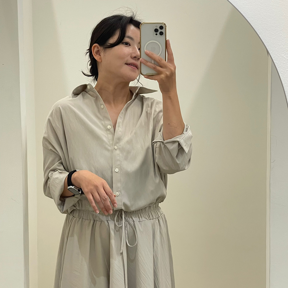 카라블라우스  셔츠블라우스   : 피아제이