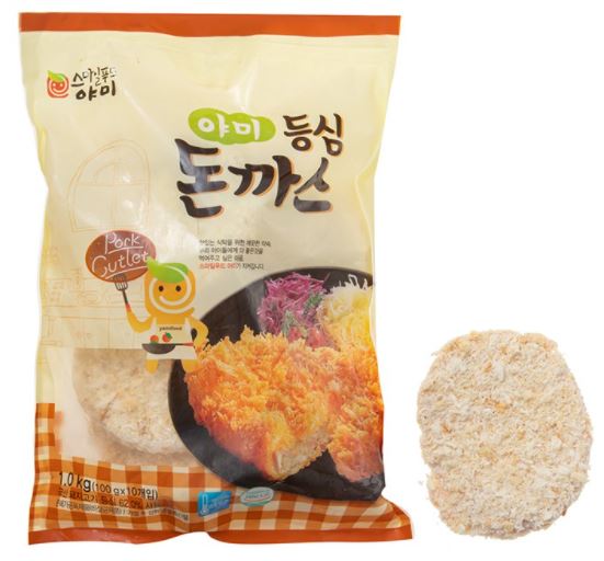 [야미푸드] 야미등심돈까스 80g,100g,130g : 주식회사 스마일푸드
