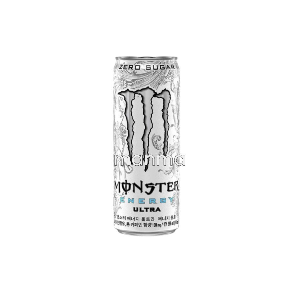 몬스터 에너지 제로슈거 355ml 24캔 에너지음료 박스 : 만물마켓-MANMA