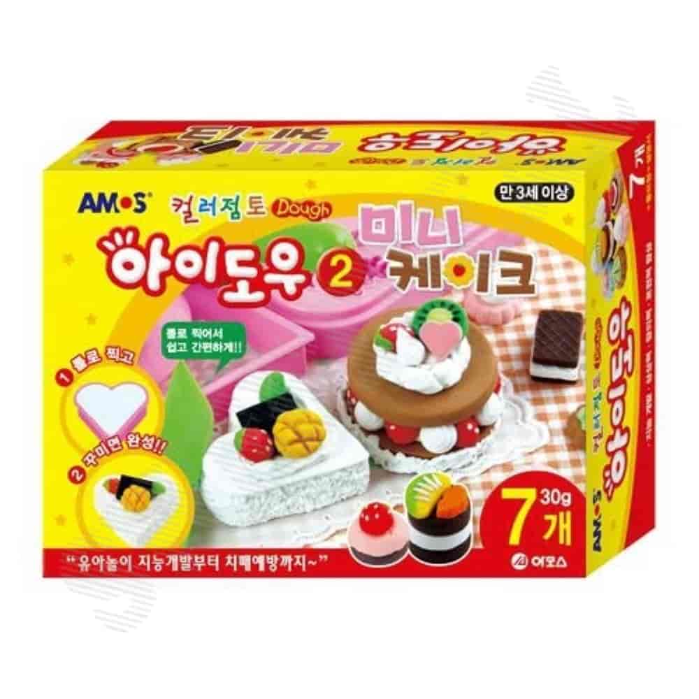 아이도우2 미니케이크만들기 7개 박스 (40개입) 클레이아트 클레이점토 : 셀네스트