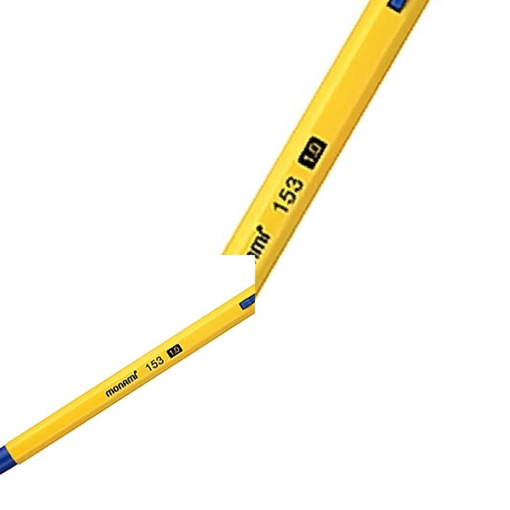 MF09 뉴153볼펜 1.0mm 청 12개입 모나미펜 사무실볼펜 : 천경구상회