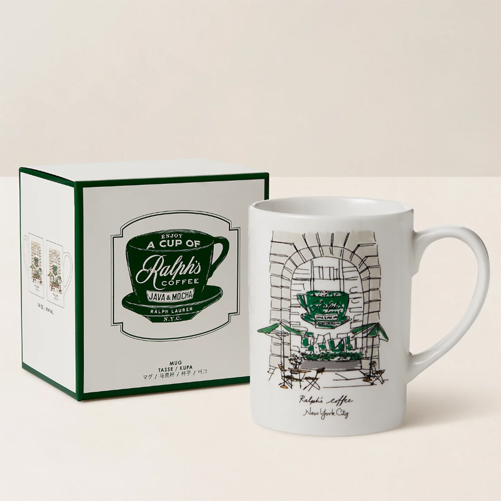 폴로 랄프로렌 랄프스 커피 메디슨 에비뉴 머그 Ralphs Coffee Madison Avenue Mug : moriae