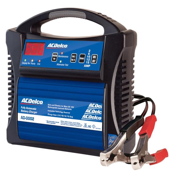 ACDelco (에시 델코) 전자동 배터리 충전기 12V 전용 AD-0002 : 동원하이닉스