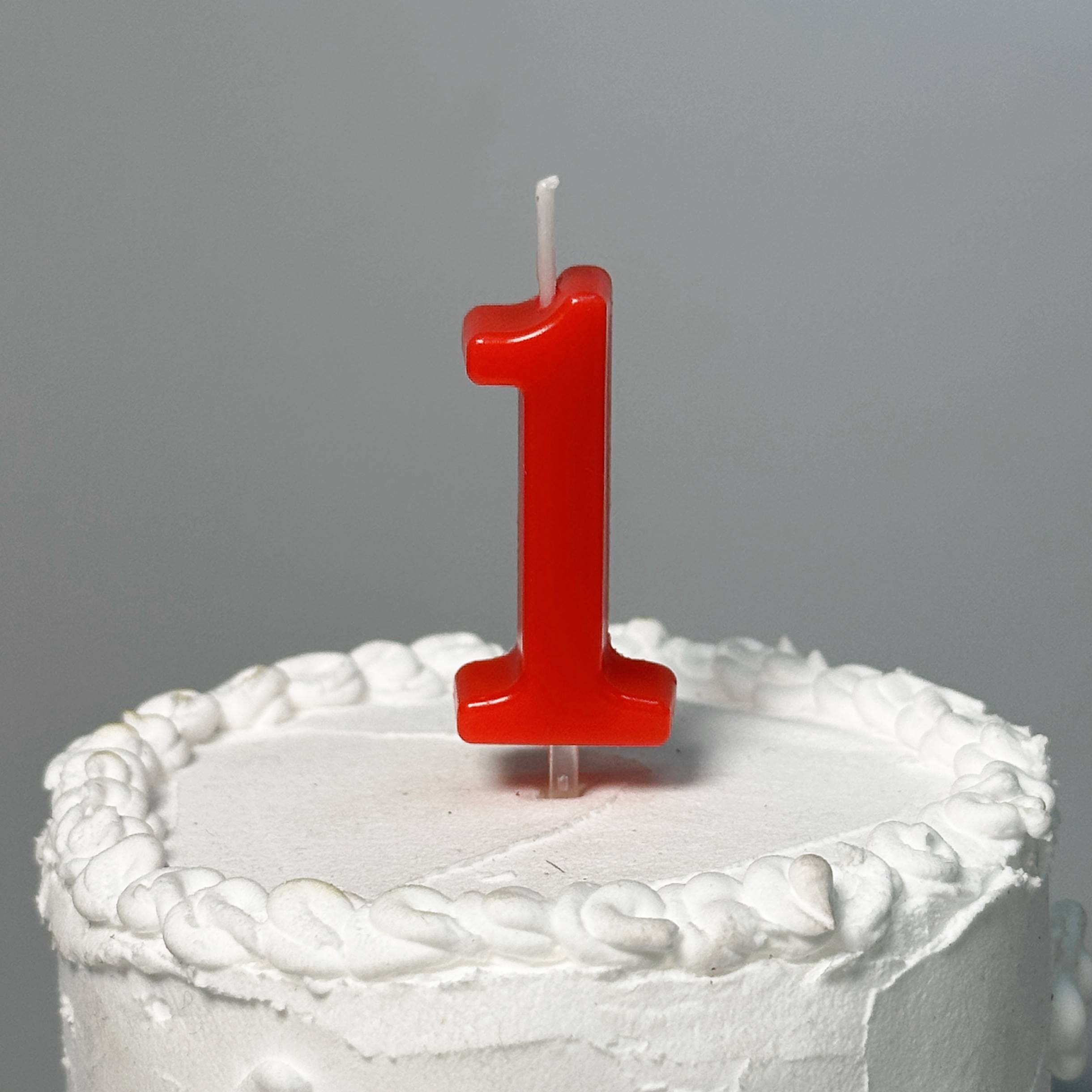 쁘띠 숫자초 생일초 파티 케이크초 비닐포장 : 모모토퍼
