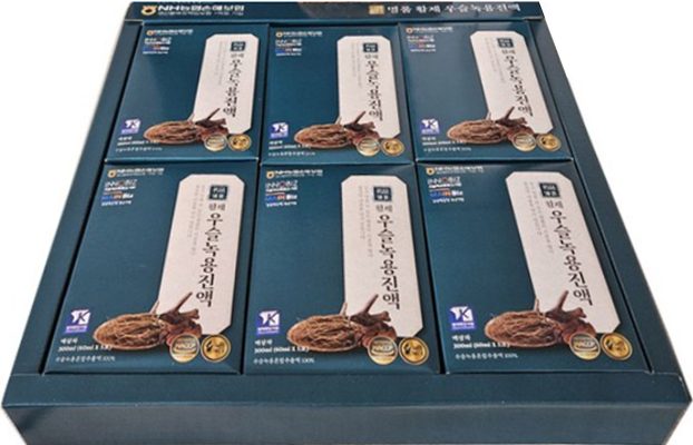 (5박스)명품황제 우슬녹용 진액  1800ml (60ml X 30포) : 현아트몰
