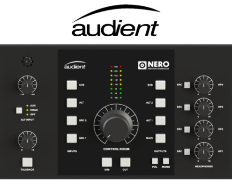 [AUDIENT]오디언트 NERO / 네로 / 데스크탑 모니터 컨트롤러 모니터 스피커 셀렉터 : 엘디시스템