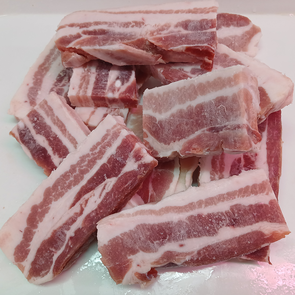 육즙이 살아있는 겉바속촉 벽돌삼겹살 1kg : 집앞정육점