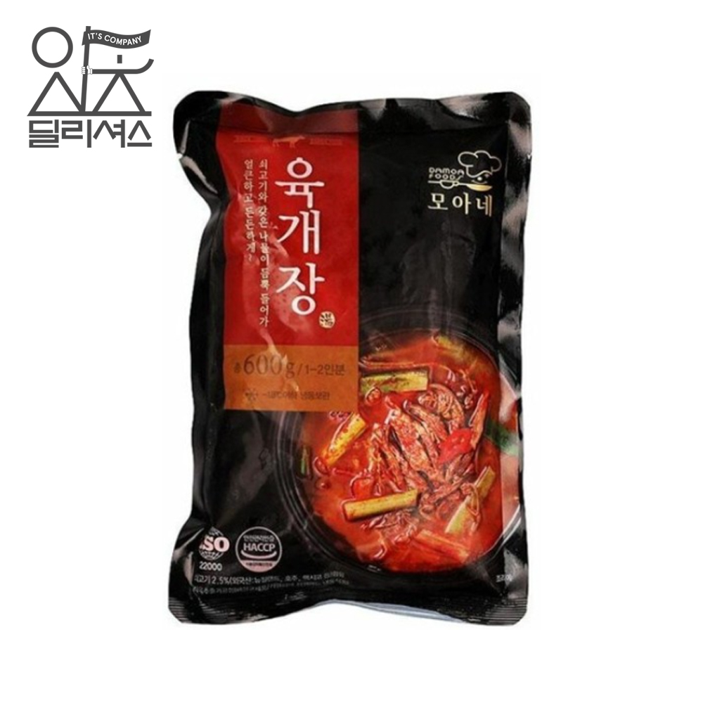 다모아 모아네 육개장 (600g) 육계장 : 잇츠딜리셔스