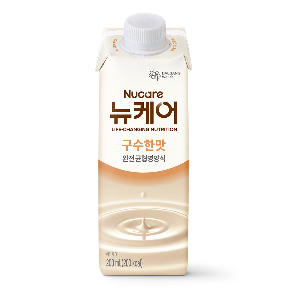 대상웰라이프 뉴케어 구수한맛 200 mL 30팩+30팩 완전균형영양식 식사대용 (총 60팩) : 대상웰라이프 본사쇼핑몰